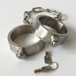 ステンレス製足枷/ヘビー■NK