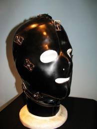 ラバー・ラテックス/バックル・マスク