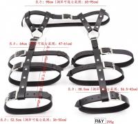 女性用/ウエストベルト&太腿3ベルト■ハーネス