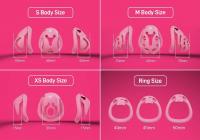 男性用貞操帯■Resin■ライトエア(ケージ3種)