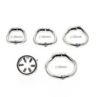 ステンレス製/男性用・スパイク(トゲ)リング■貞操帯タイプ