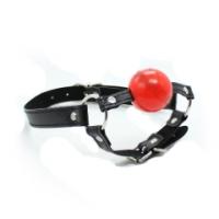 ボールギャグ・顎ベルトありタイプ