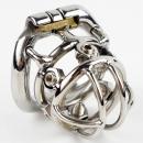 ステンレス製/男性用貞操帯■ケージスパイク付■NK