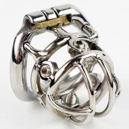 ステンレス製/男性用貞操帯■ケージスパイク付■NK