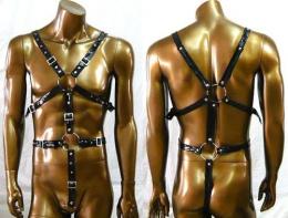 PVC/男性用ベルト・ハーネス■シンプル