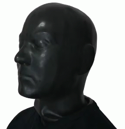 ラバー・ラテックス■フェイスマスク/2種×2サイズ