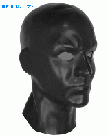 ラバー・ラテックス■フェイスマスク/2種×2サイズ