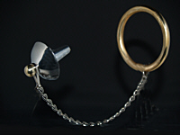 傘つき尿道プラグ&コックリング