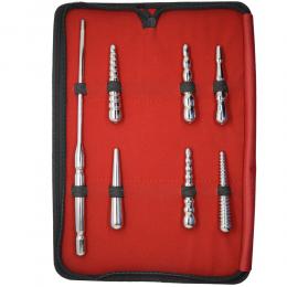 尿道拡張サウンズ■交換可能なヘッド/6種セット