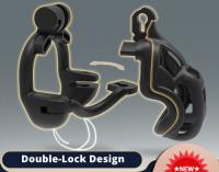 男性用貞操帯■Resin■ダブルロック/ターミネーター