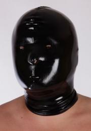 ラバー/ラテックス製・マスク■目・鼻に穴■2色