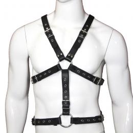 本革製■男性用/ボディ・ハーネス(上半身)