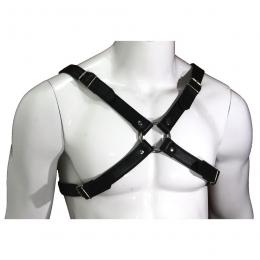 本革製■男性用/シンプル・チェストハーネス