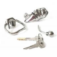 ケージ・リングが選べる!男性用尿道貞操帯■NK■ステンレス製