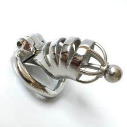 ケージ・リングが選べる!男性用尿道貞操帯■NK■ステンレス製