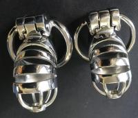 ケージ・リングが選べる!男性用尿道貞操帯■NK■ステンレス製