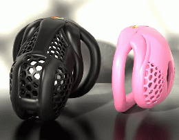 男性用貞操帯■Resin■Bee-hive-3/ミニロック■4種ケージ