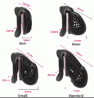 男性用貞操帯■Resin■Bee-hive-3/ミニロック■4種ケージ