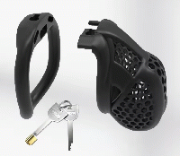 男性用貞操帯■Resin■Bee-hive-3/ミニロック■4種ケージ