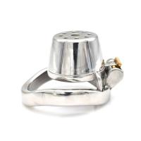 ステンレス製/貞操帯+尿道プラグ(シリコン)■ボウル■NK