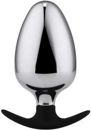 ステンレス製アナルプラグ/エッグ型■大きさ3種