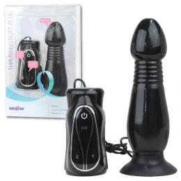 振動+ピストン!アナルプラグ・バイブレーター