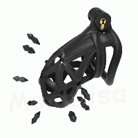 男性用貞操帯■Resin■ソフトスパイク付き