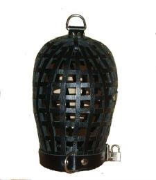 本皮製/ケージ・フード■マスク