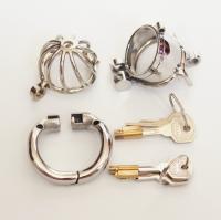 ステンレス製/男性用貞操帯■2ロック■NK■ver.2(+尿道プラグ)