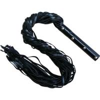 高級本革製・バラ鞭★黒or赤黒コンビ