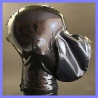 ラバー/ラテックス★ブレスバッグ(ジッパー付き)マスク