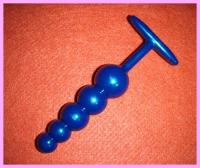 ハンドル付き★メタルアナルプラグ