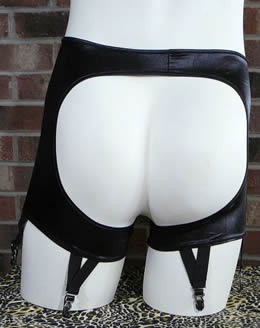 男性用/ガーターショーツ/オープンクロッチ