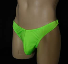 暗闇で光る!Yバック・パンティ/グリーン