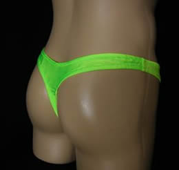 暗闇で光る!Yバック・パンティ/グリーン