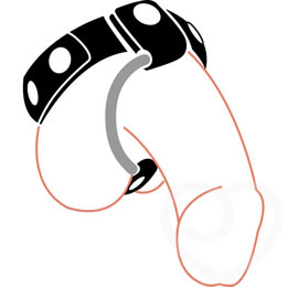 コックリング・ハーネス/レザー